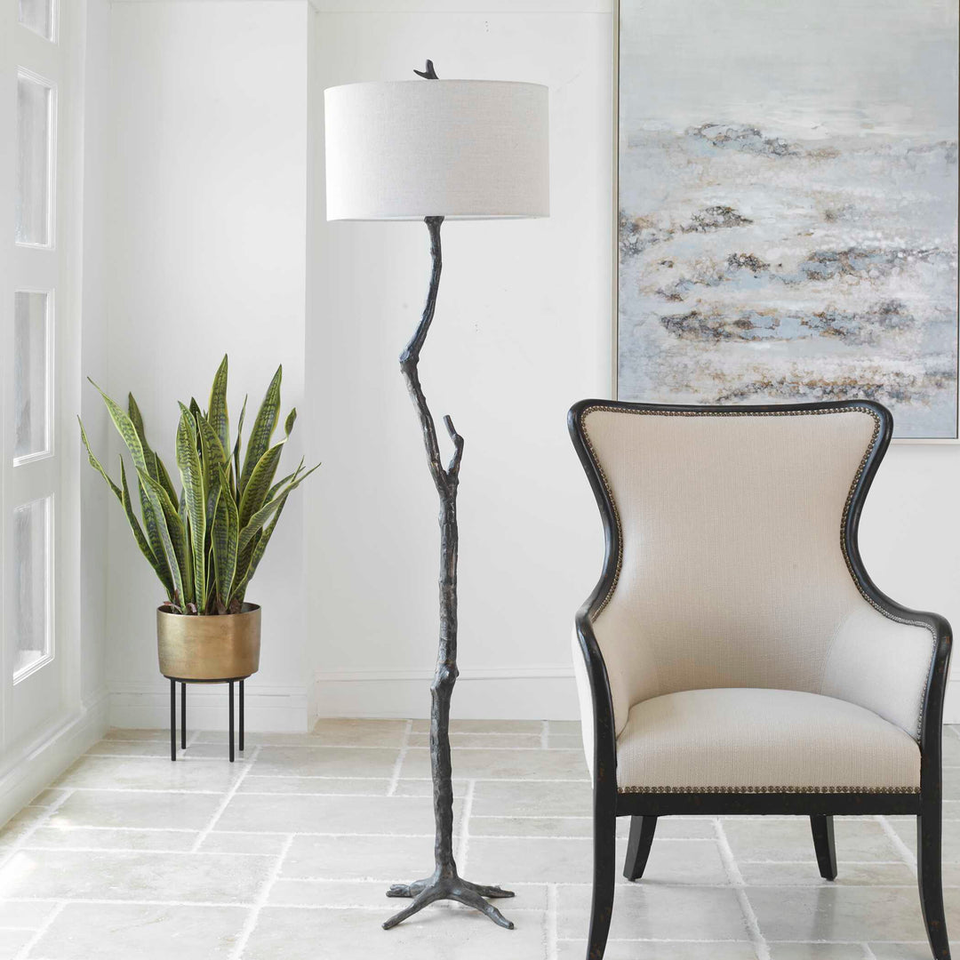 American Home Furniture Uttermost Spruce Rustic Floor Lamp