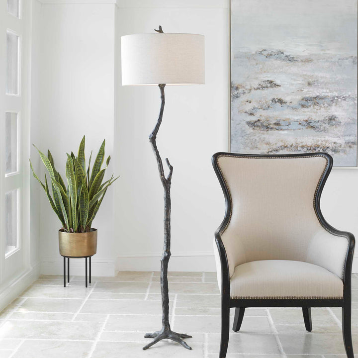 American Home Furniture Uttermost Spruce Rustic Floor Lamp