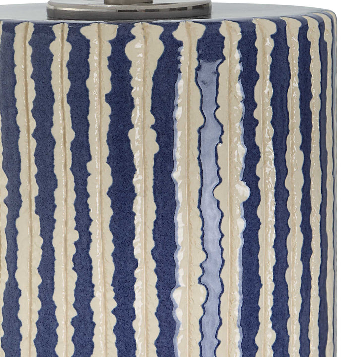 American Home Furniture Uttermost Havana Blue Table Lamp