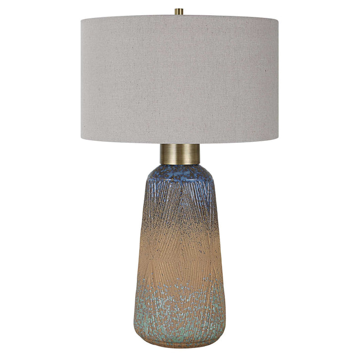 American Home Furniture Uttermost Western Sky Ceramic Table Lamp