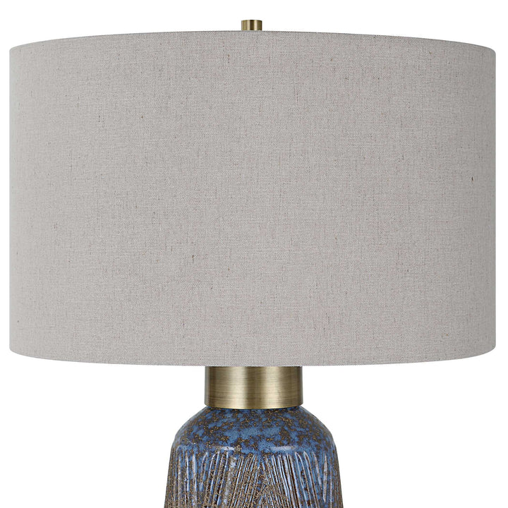 American Home Furniture Uttermost Western Sky Ceramic Table Lamp