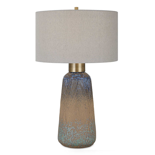 American Home Furniture Uttermost Western Sky Ceramic Table Lamp