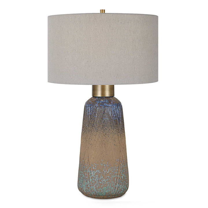 American Home Furniture Uttermost Western Sky Ceramic Table Lamp
