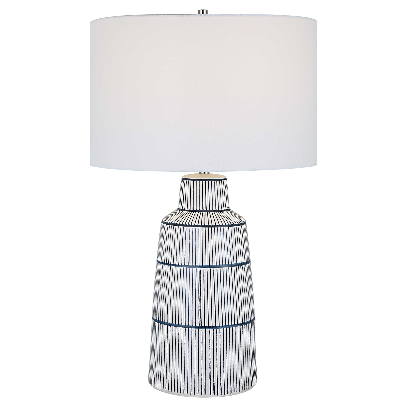 American Home Furniture Uttermost Breton Nautical Stripe Table Lamp