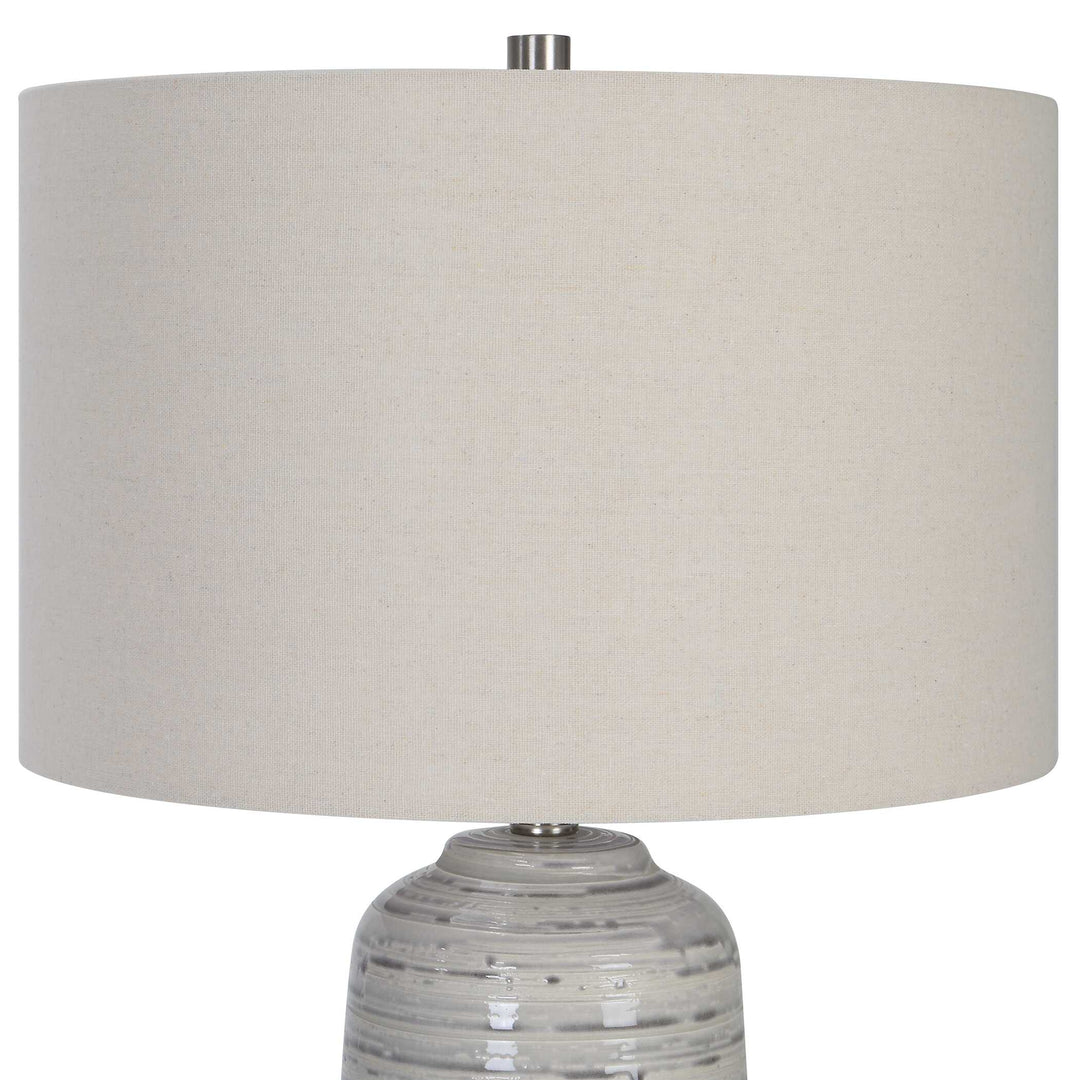 American Home Furniture Uttermost Cyclone Ivory Table Lamp
