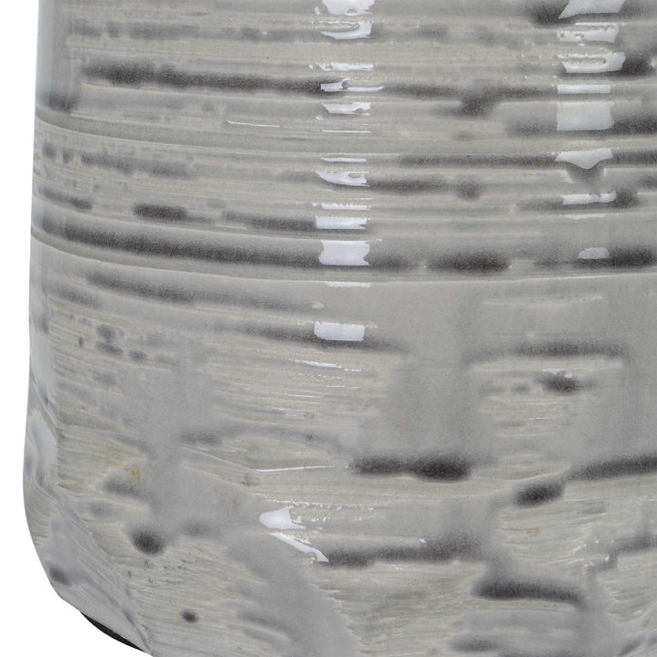 American Home Furniture Uttermost Cyclone Ivory Table Lamp