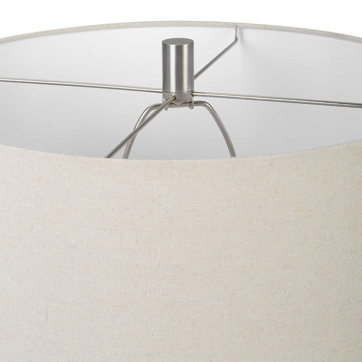 American Home Furniture Uttermost Cyclone Ivory Table Lamp