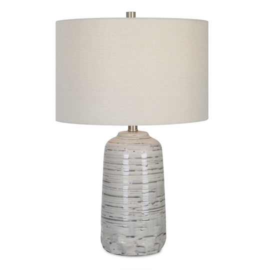 American Home Furniture Uttermost Cyclone Ivory Table Lamp