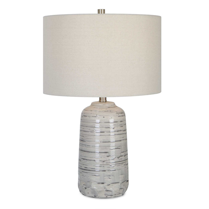 American Home Furniture Uttermost Cyclone Ivory Table Lamp