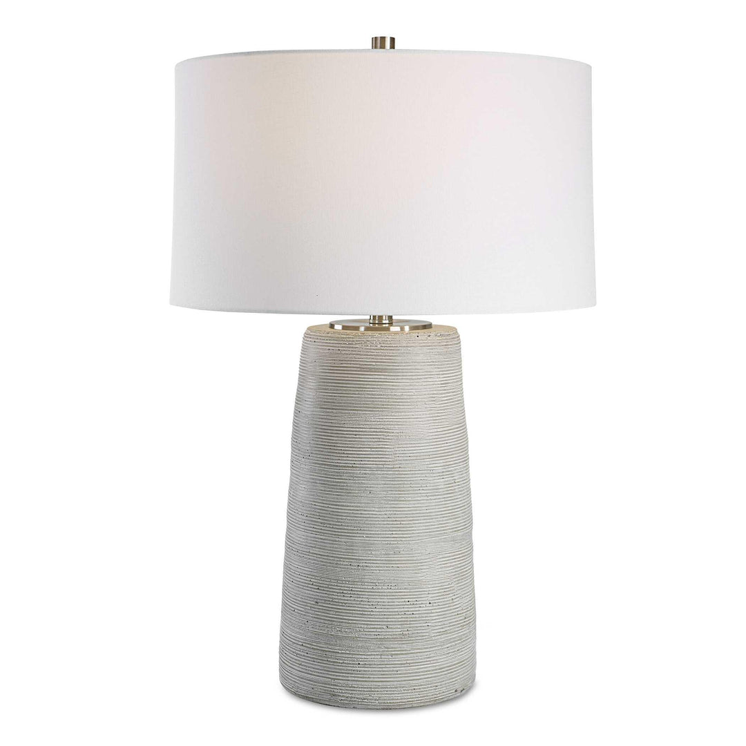 Mountainscape Ceramic Table Lamp - AmericanHomeFurniture