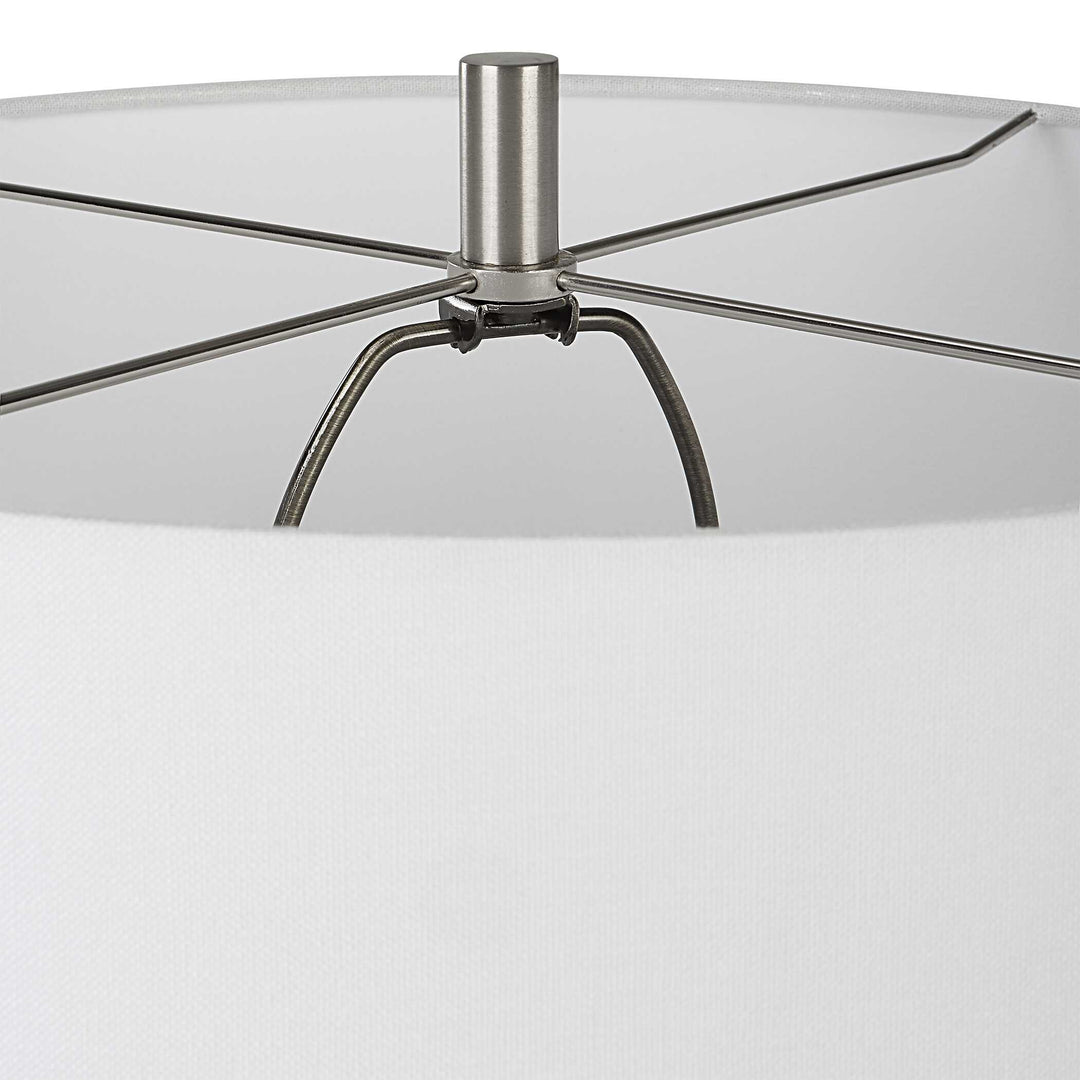 American Home Furniture Uttermost Scouts White Table Lamp