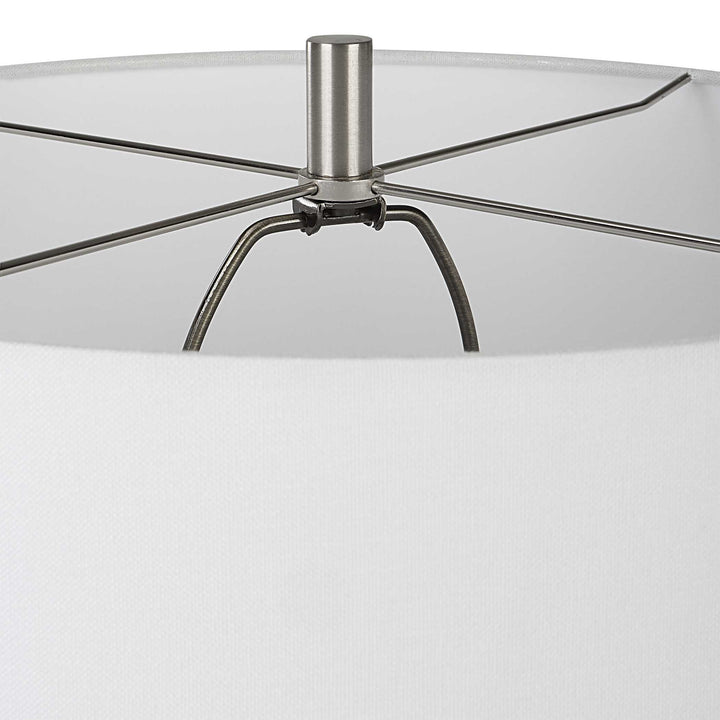 American Home Furniture Uttermost Scouts White Table Lamp