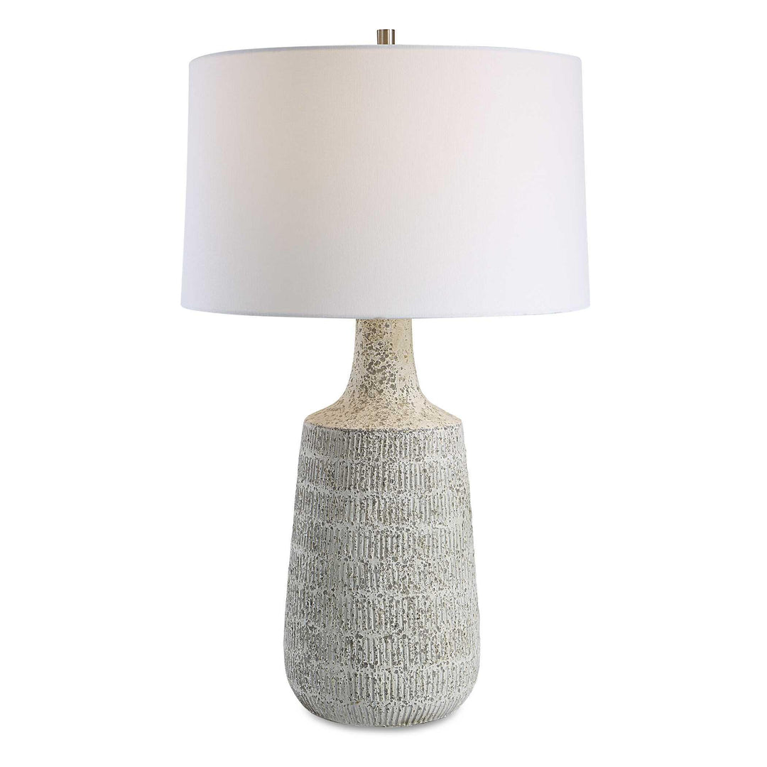 Scouts White Table Lamp - AmericanHomeFurniture