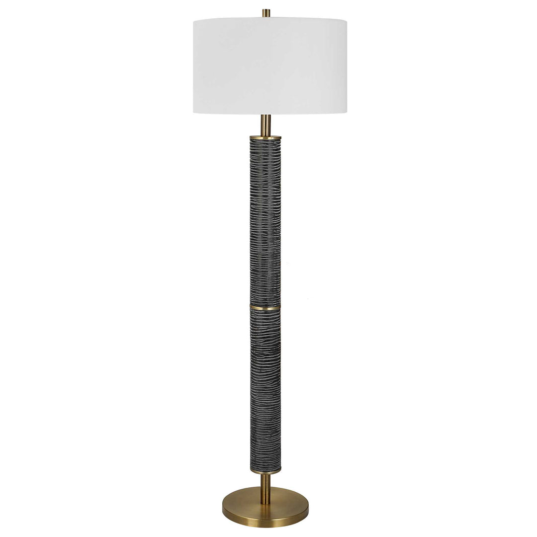 American Home Furniture Uttermost Summit Rustic Floor Lamp