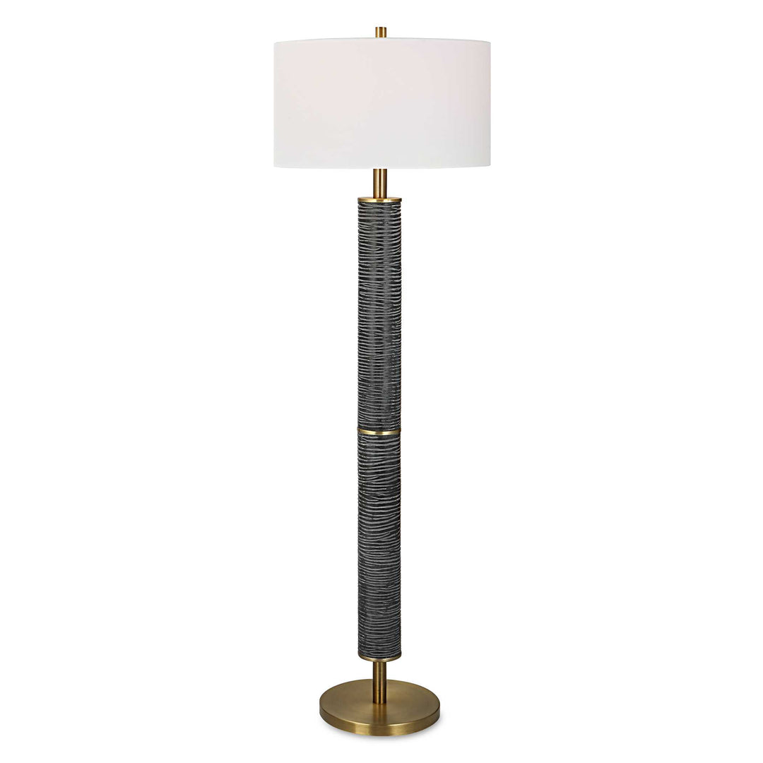American Home Furniture Uttermost Summit Rustic Floor Lamp