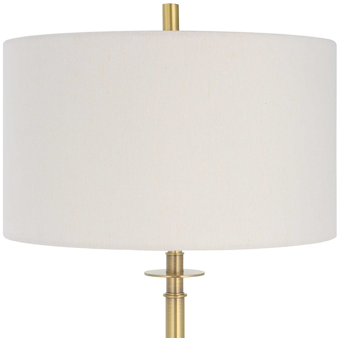 American Home Furniture Uttermost Guard Brass Floor Lamp