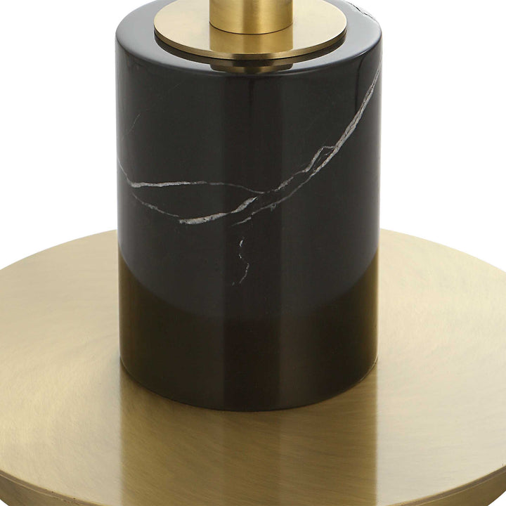 American Home Furniture Uttermost Guard Brass Floor Lamp