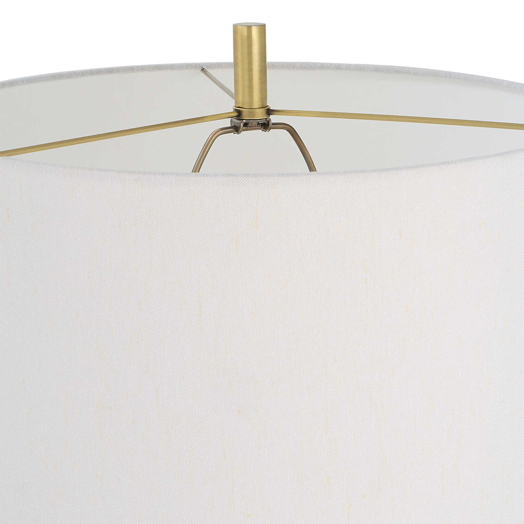 American Home Furniture Uttermost Guard Brass Floor Lamp