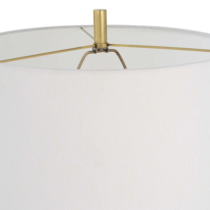 American Home Furniture Uttermost Guard Brass Floor Lamp