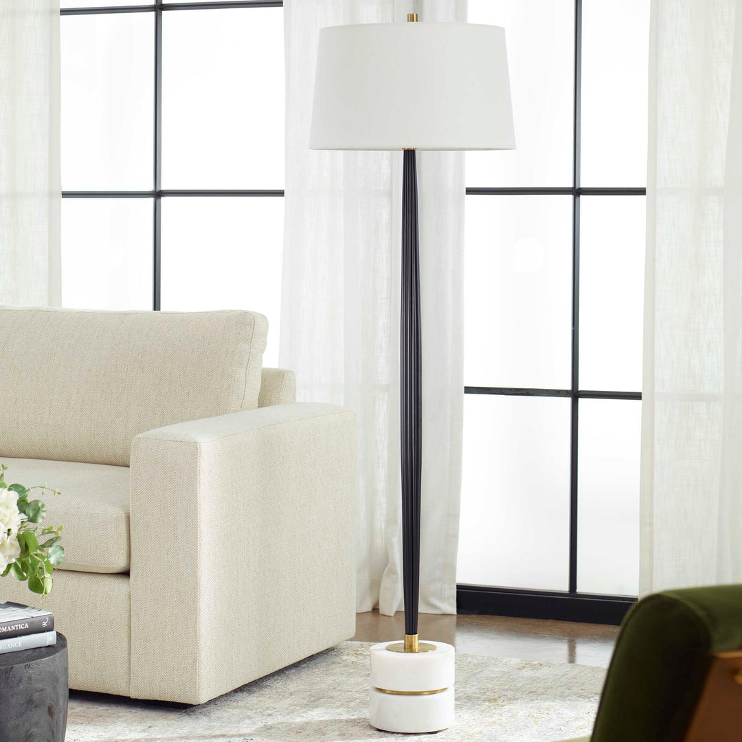 American Home Furniture Uttermost Miraz Iron Floor Lamp
