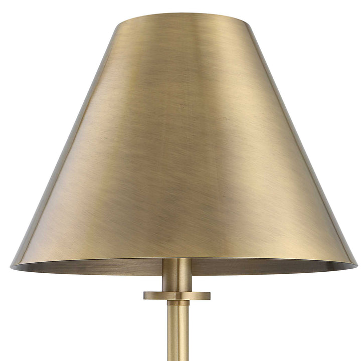 American Home Furniture Uttermost Pilot Brass Buffet Lamp