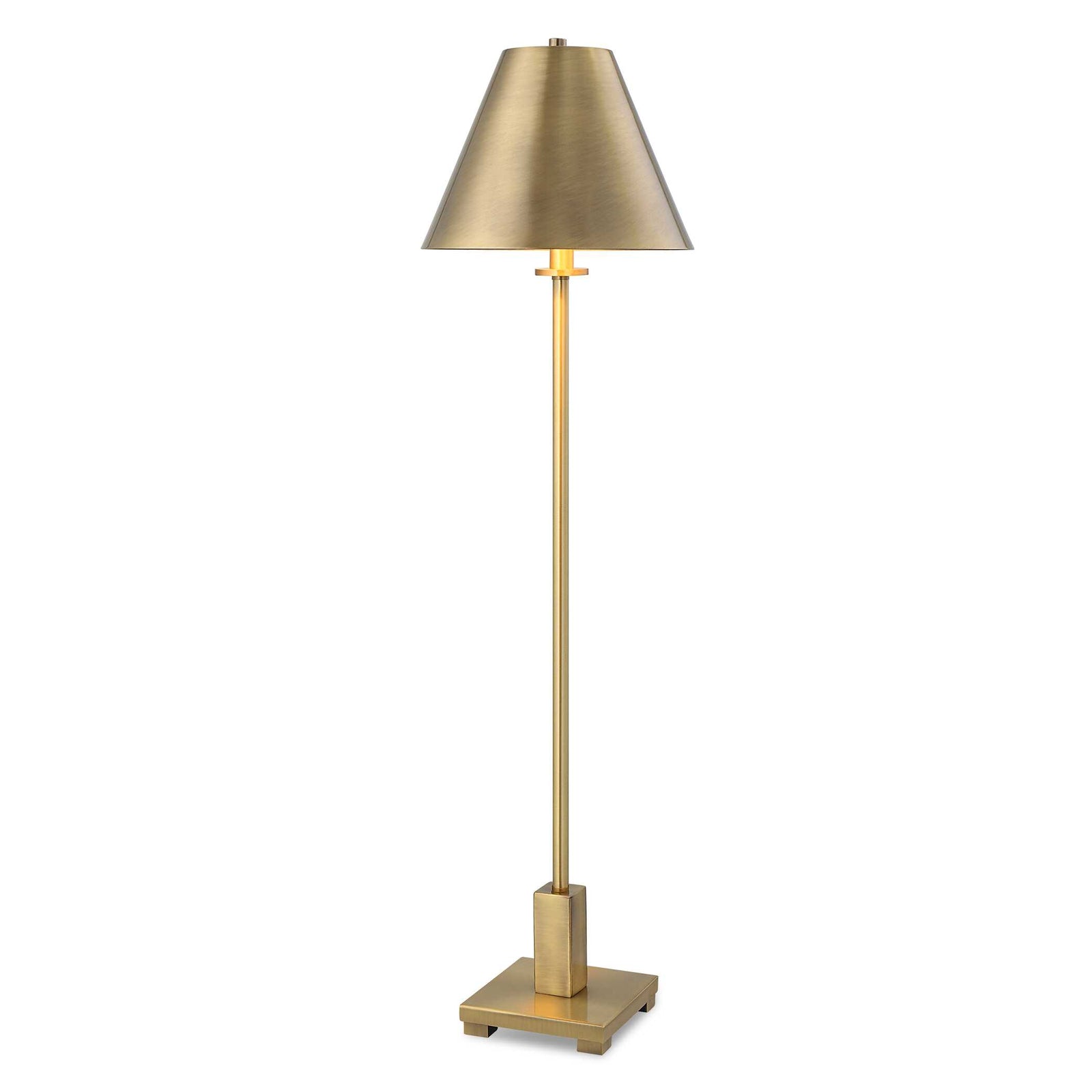 American Home Furniture Uttermost Pilot Brass Buffet Lamp