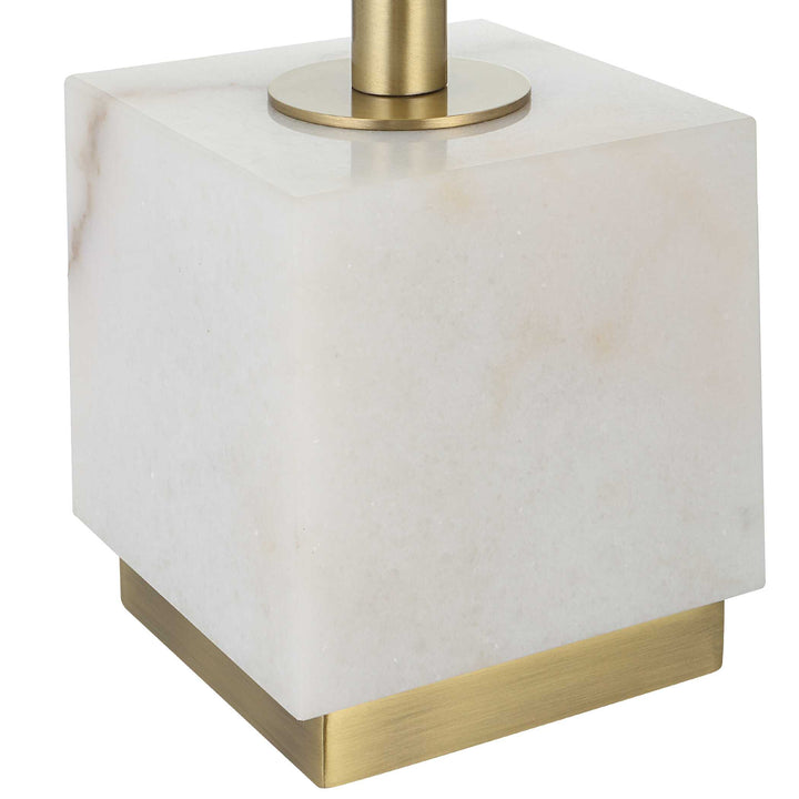 American Home Furniture Uttermost Escort Brass Buffet Lamp