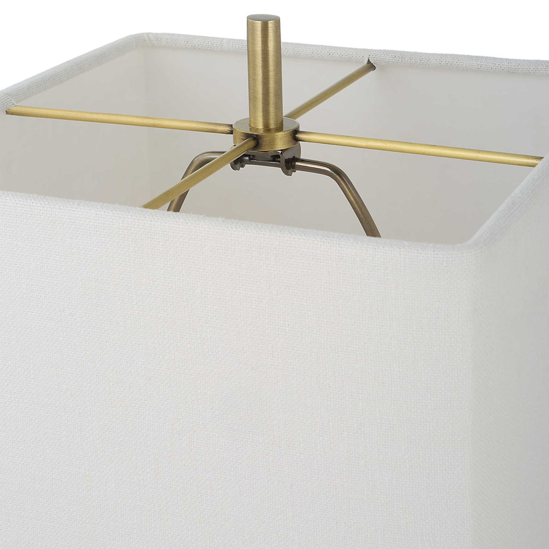 American Home Furniture Uttermost Escort Brass Buffet Lamp