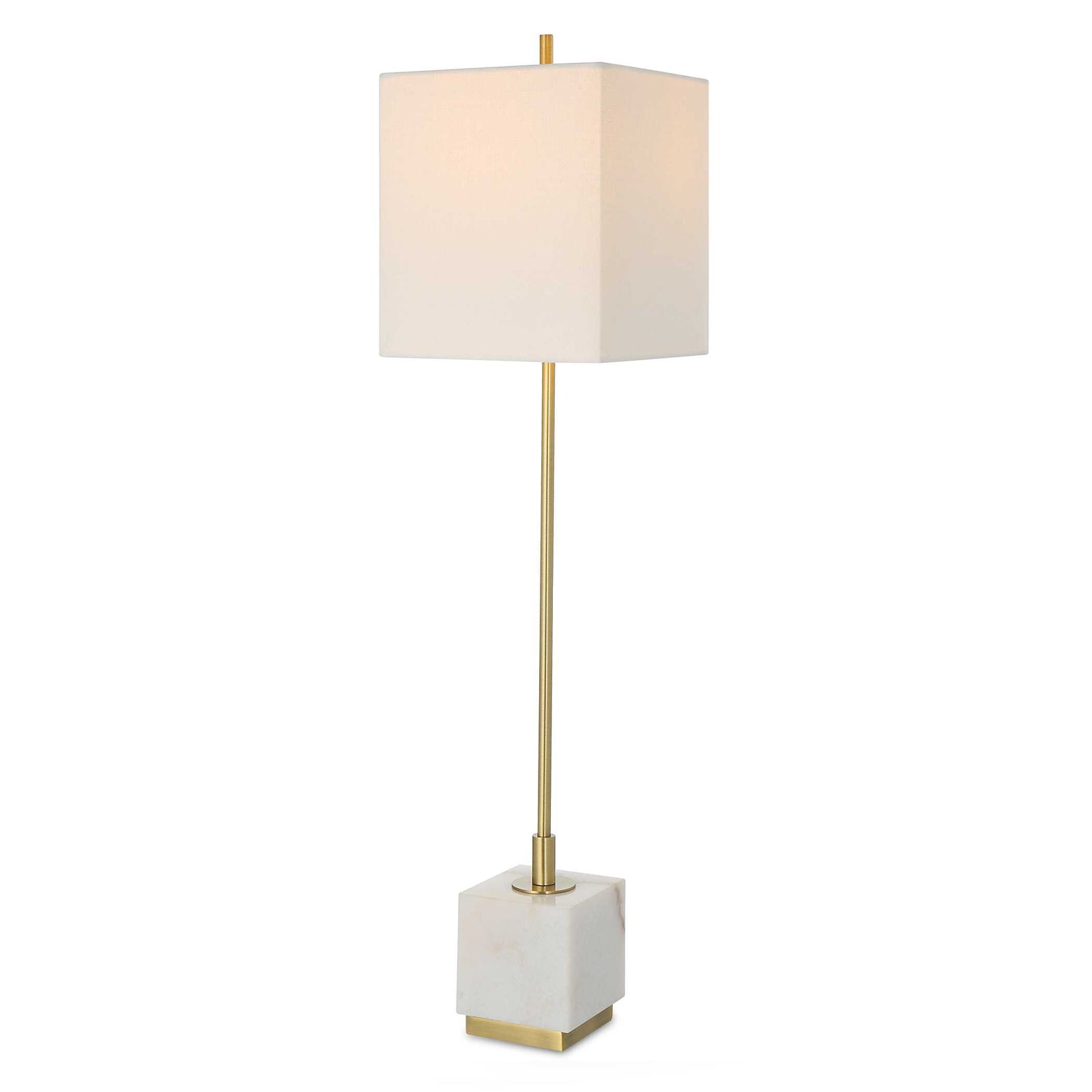 American Home Furniture Uttermost Escort Brass Buffet Lamp