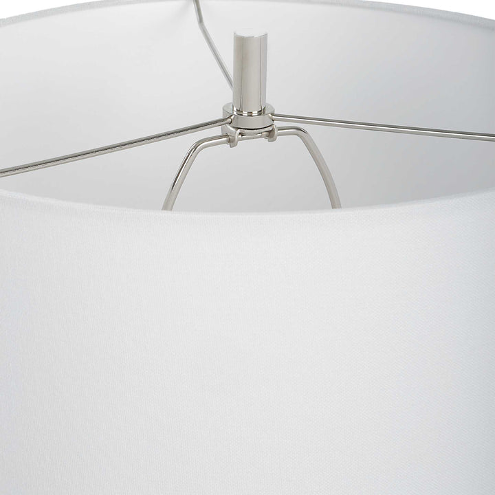 American Home Furniture Uttermost Bandeau Banded Stone Table Lamp