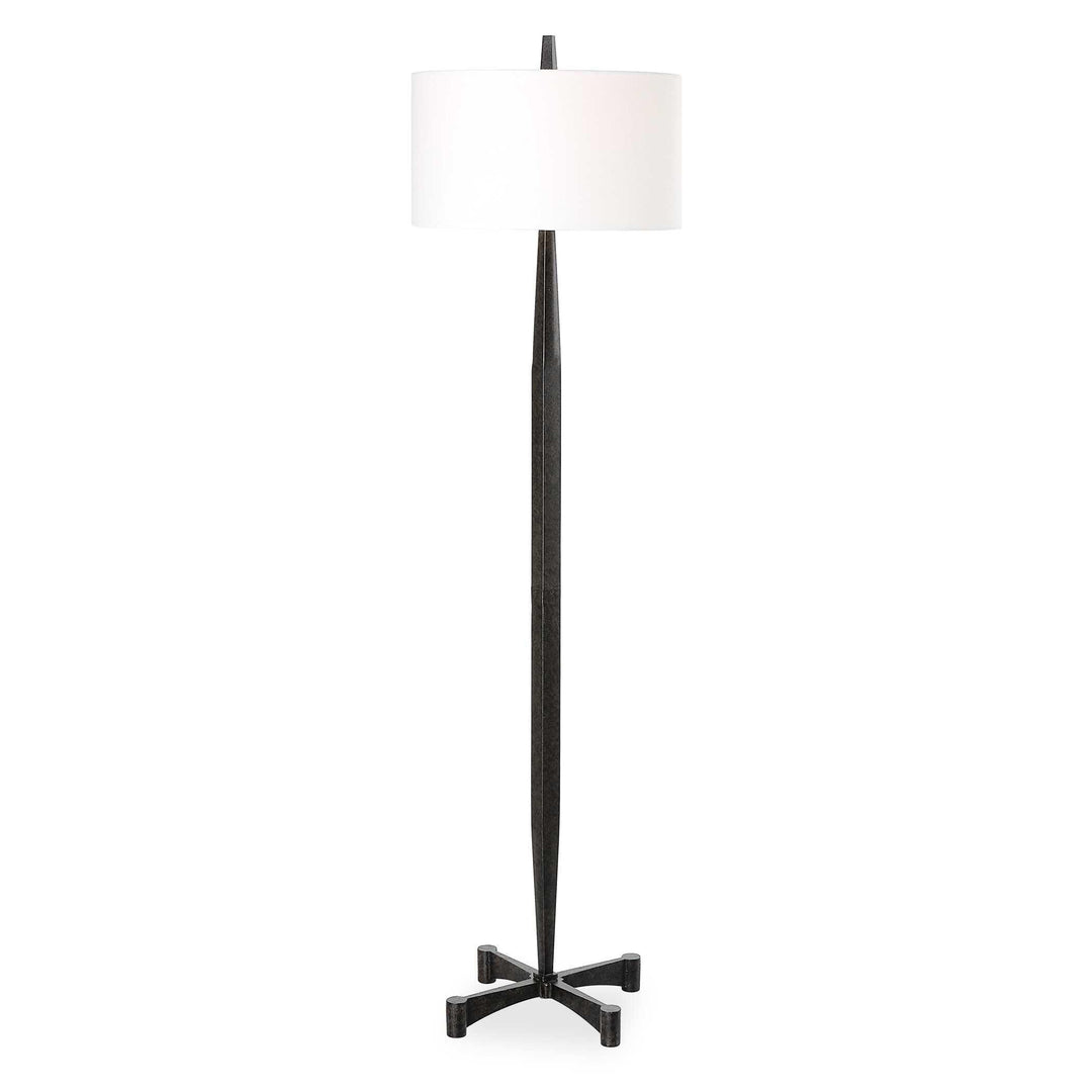 Counteract Rust Metal Floor Lamp - AmericanHomeFurniture