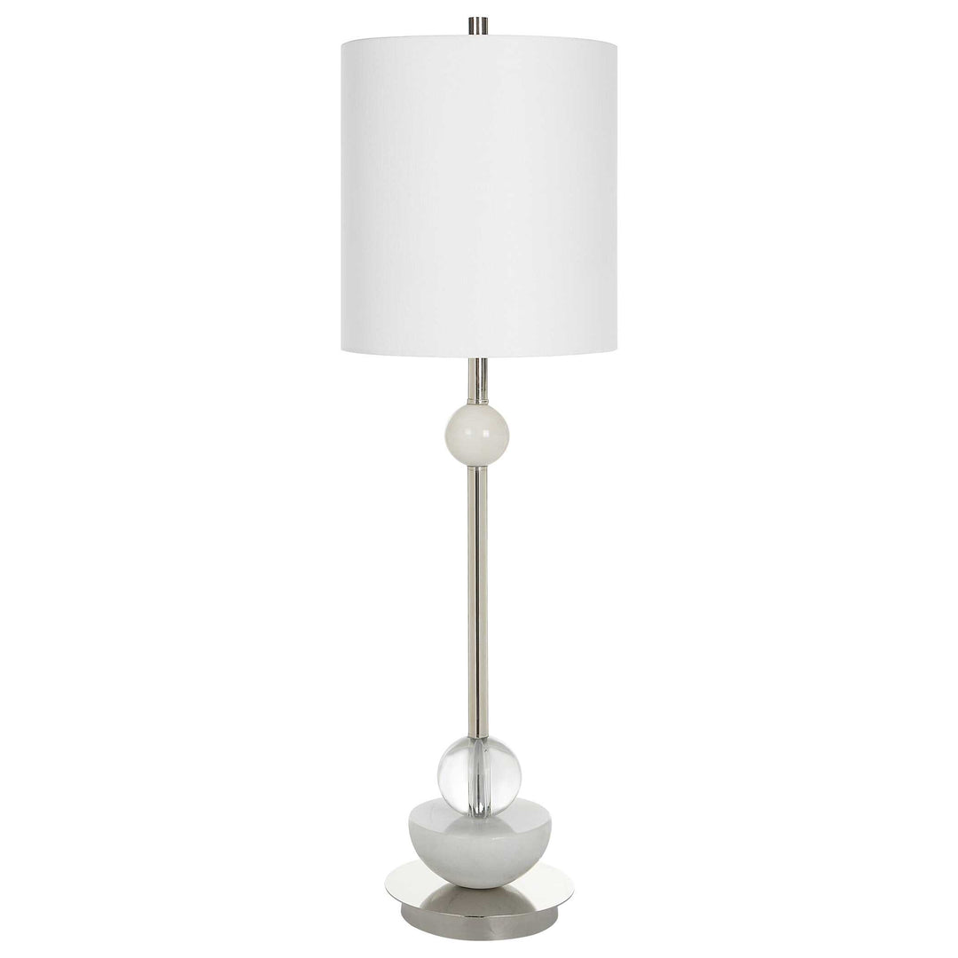 American Home Furniture Uttermost Exposition Nickel Buffet Lamp
