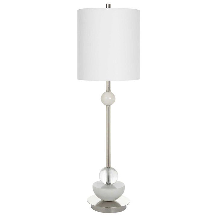 American Home Furniture Uttermost Exposition Nickel Buffet Lamp