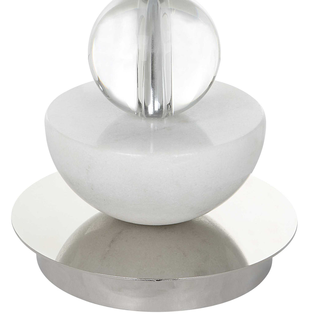 American Home Furniture Uttermost Exposition Nickel Buffet Lamp
