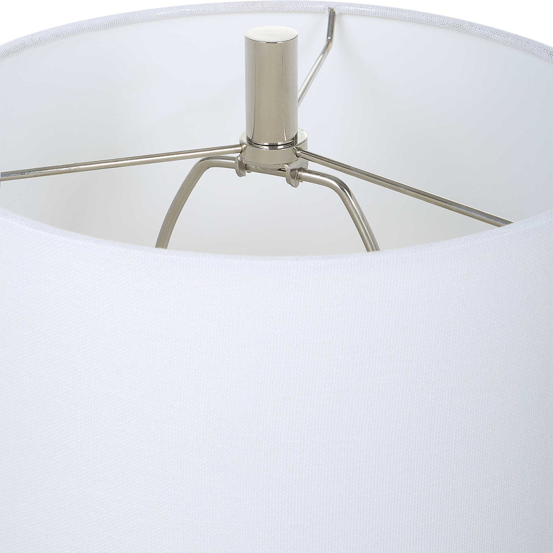 American Home Furniture Uttermost Exposition Nickel Buffet Lamp