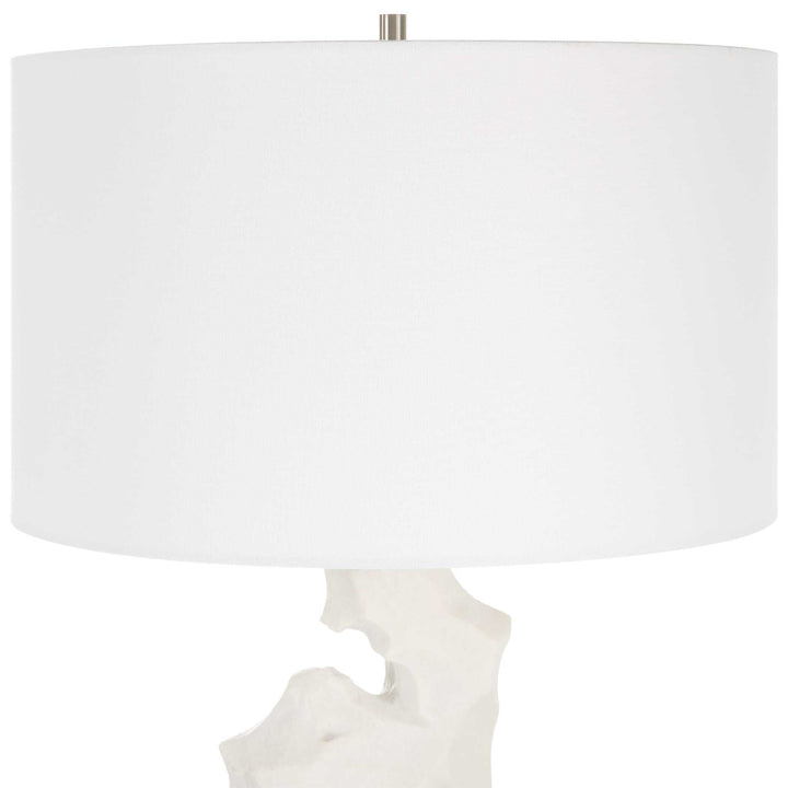 American Home Furniture Uttermost Remnant White Marble Table Lamp