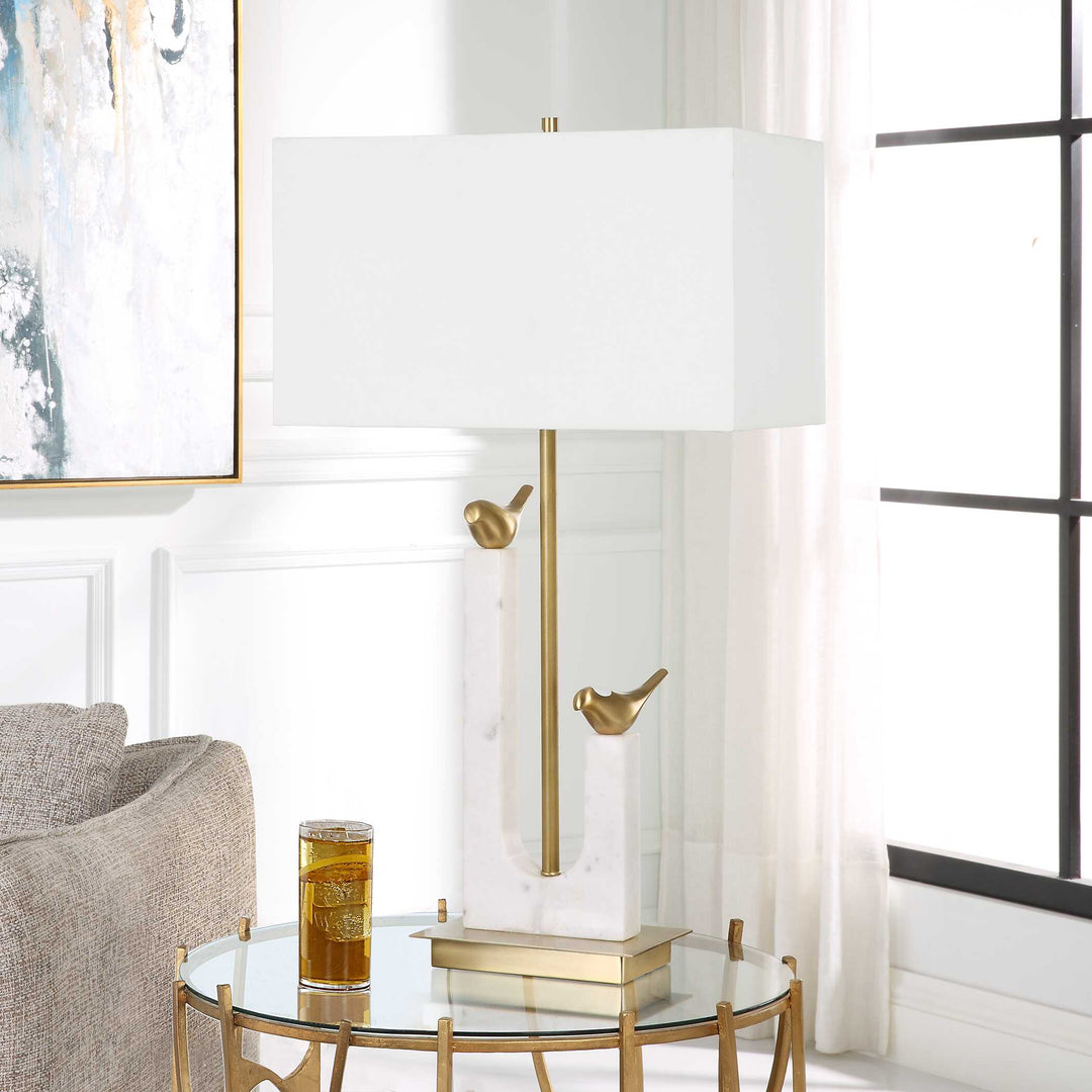 American Home Furniture Uttermost Songbirds Table Lamp