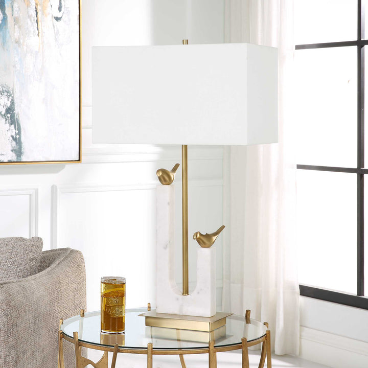 American Home Furniture Uttermost Songbirds Table Lamp