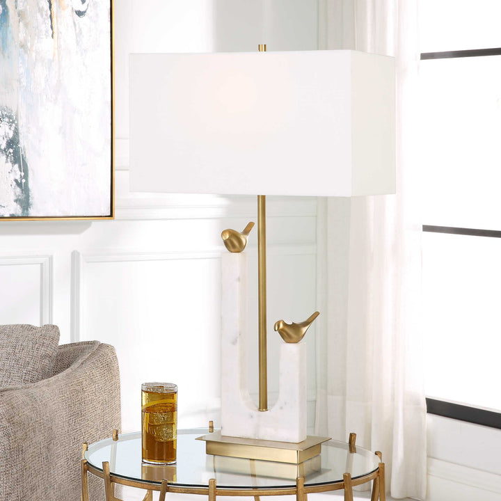 American Home Furniture Uttermost Songbirds Table Lamp