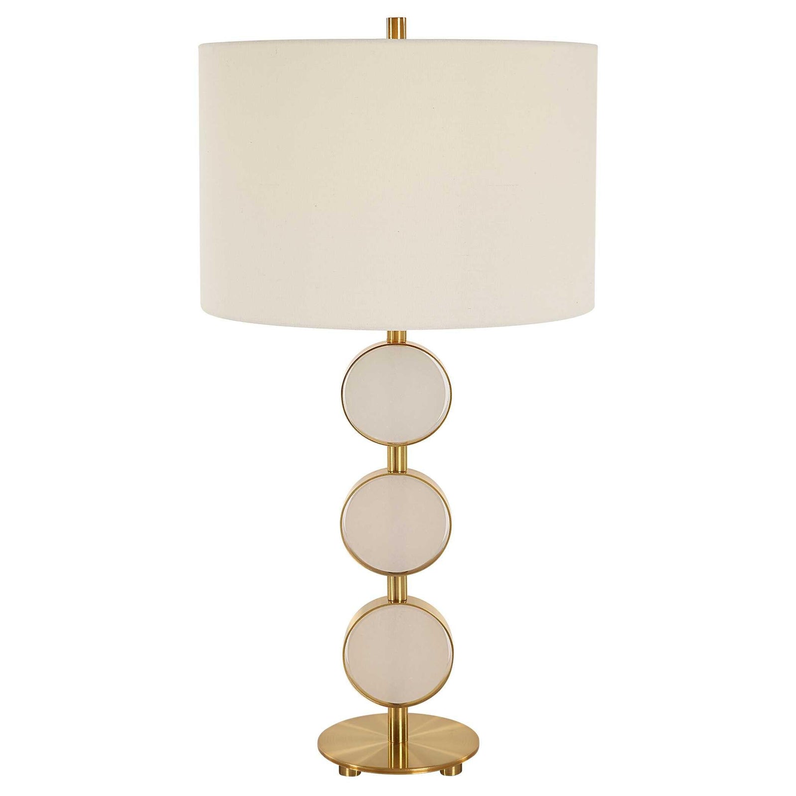 Three Rings Contemporary Table Lamp - AmericanHomeFurniture