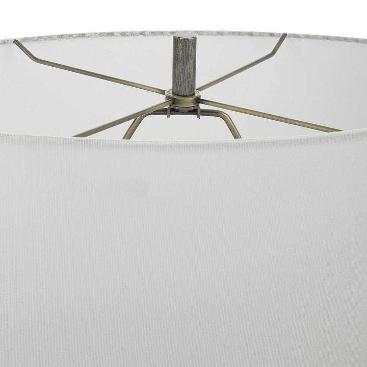 American Home Furniture Uttermost V-Groove Modern Table Lamp