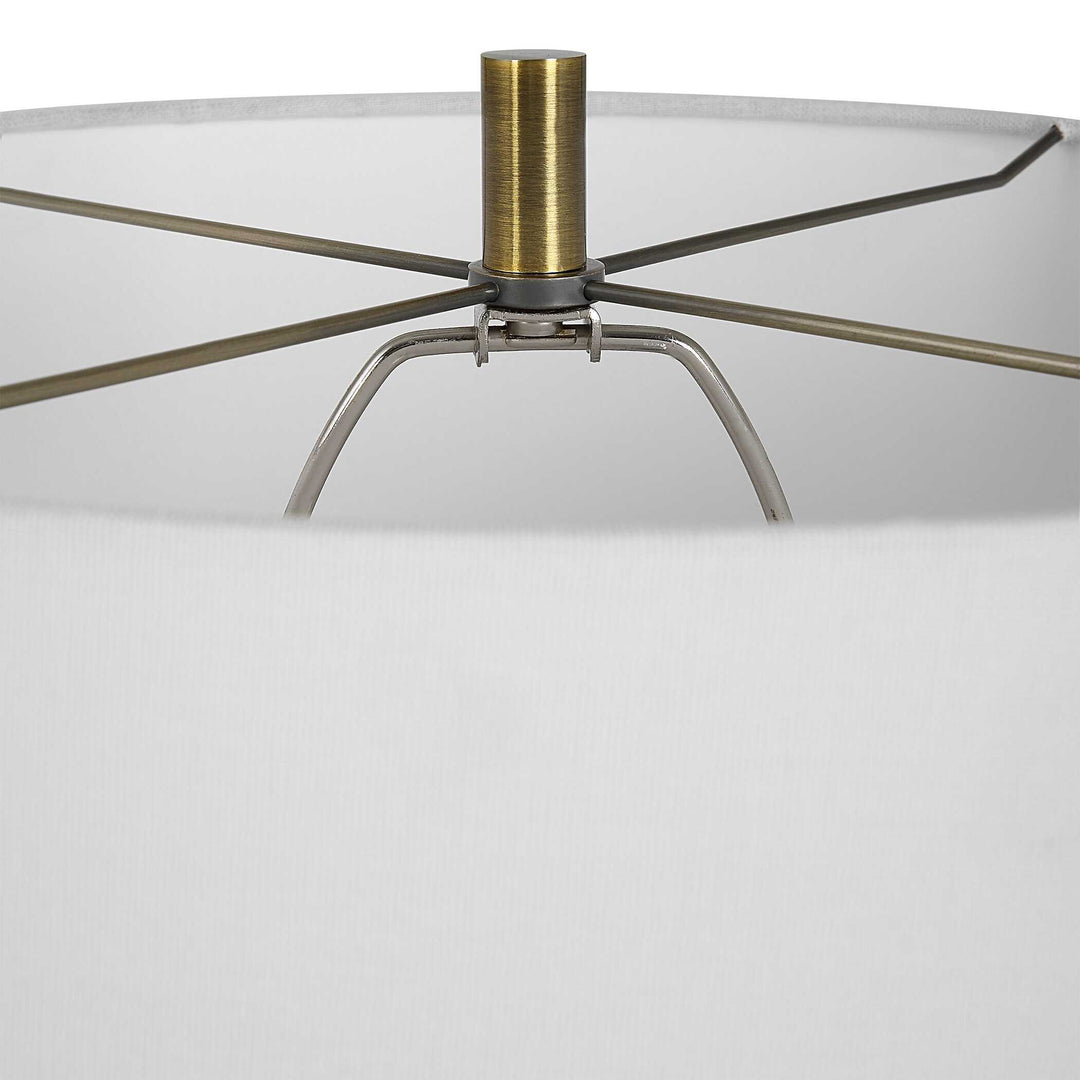 American Home Furniture Uttermost Verdell Green Table Lamp