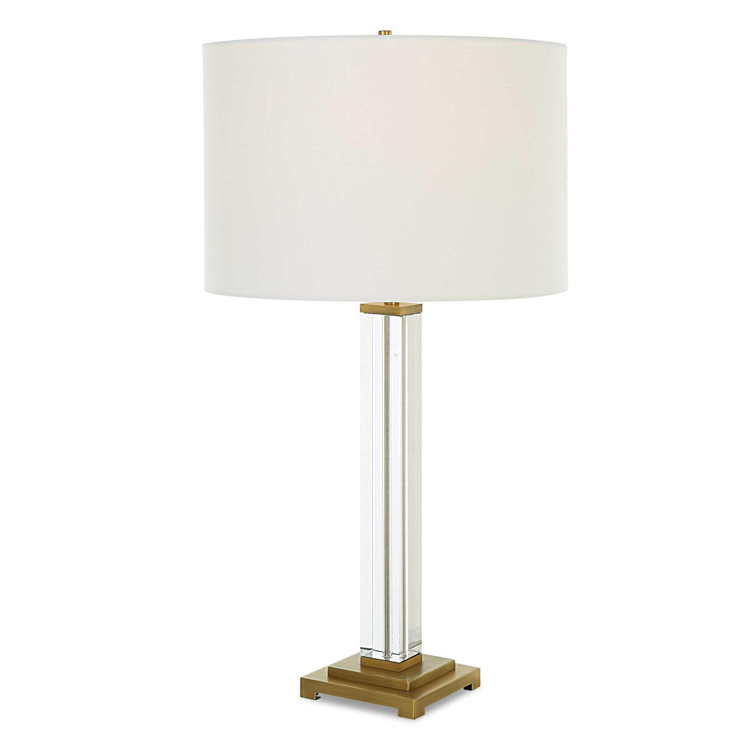 Crystal Column Table Lamp - AmericanHomeFurniture