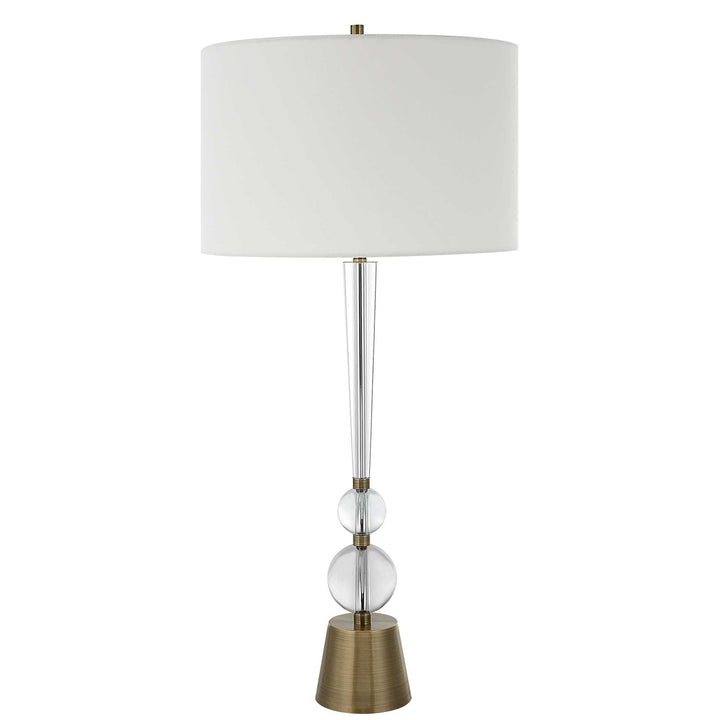 American Home Furniture Uttermost Annily Crystal Table Lamp