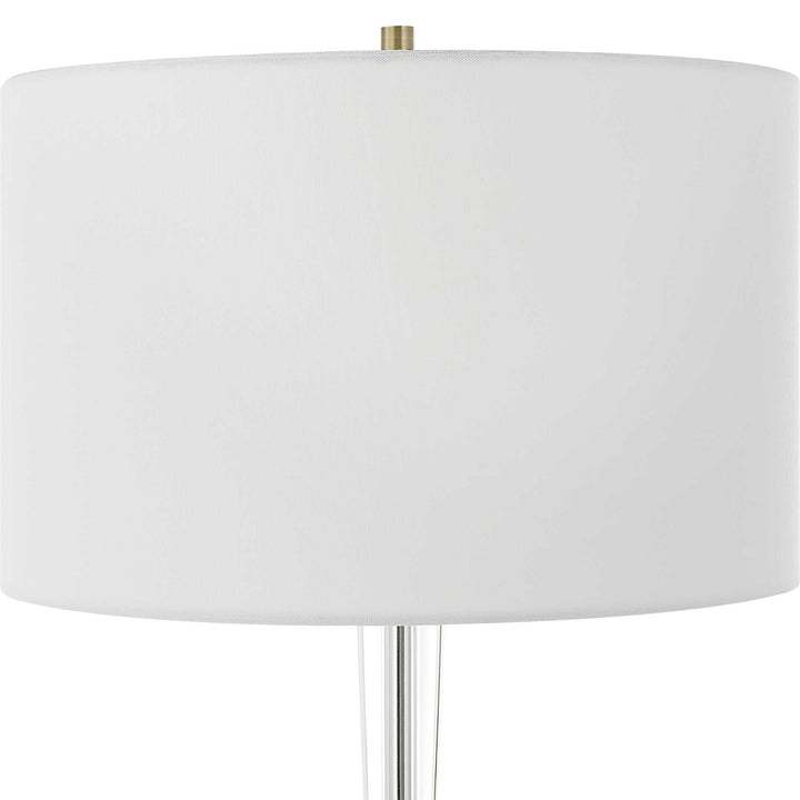 American Home Furniture Uttermost Annily Crystal Table Lamp