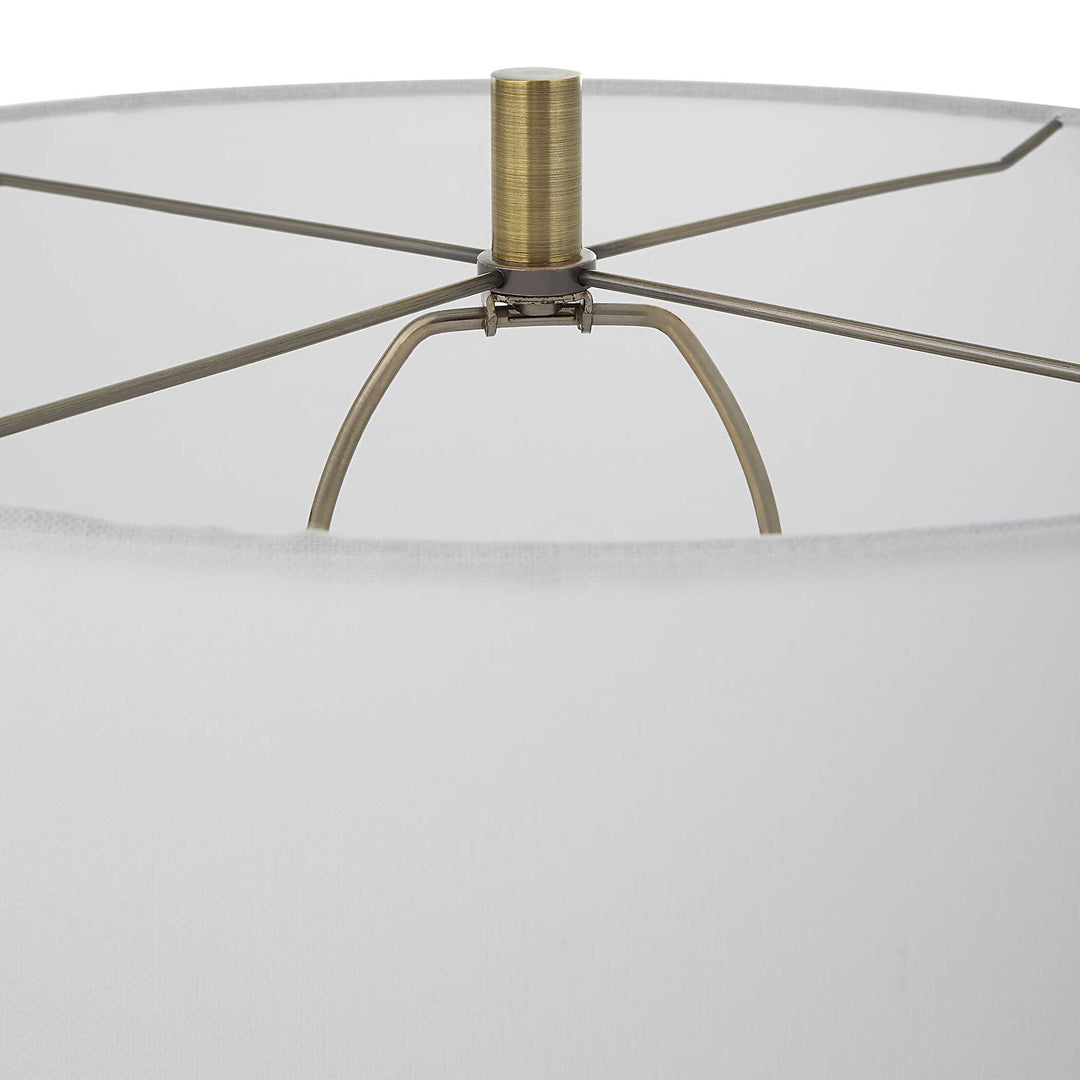 American Home Furniture Uttermost Annily Crystal Table Lamp