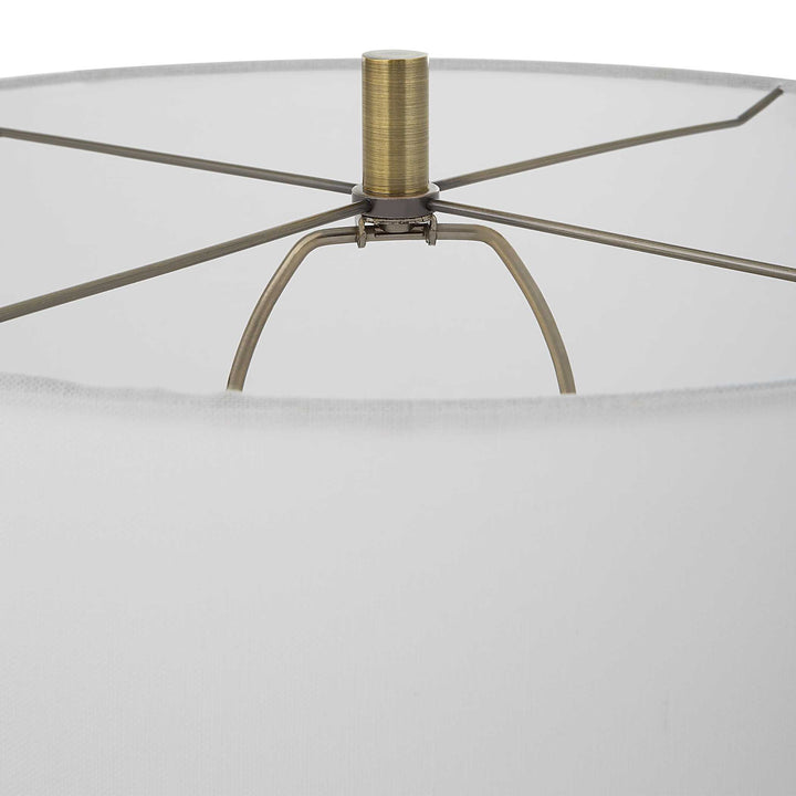American Home Furniture Uttermost Annily Crystal Table Lamp
