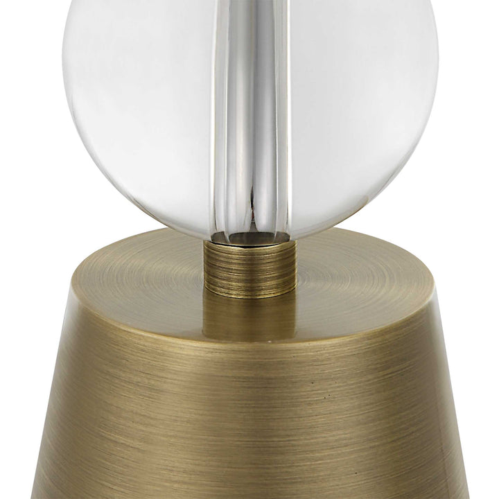 American Home Furniture Uttermost Annily Crystal Table Lamp