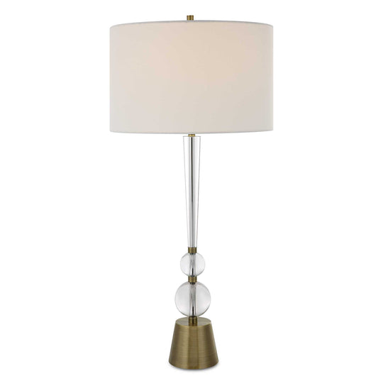 American Home Furniture Uttermost Annily Crystal Table Lamp