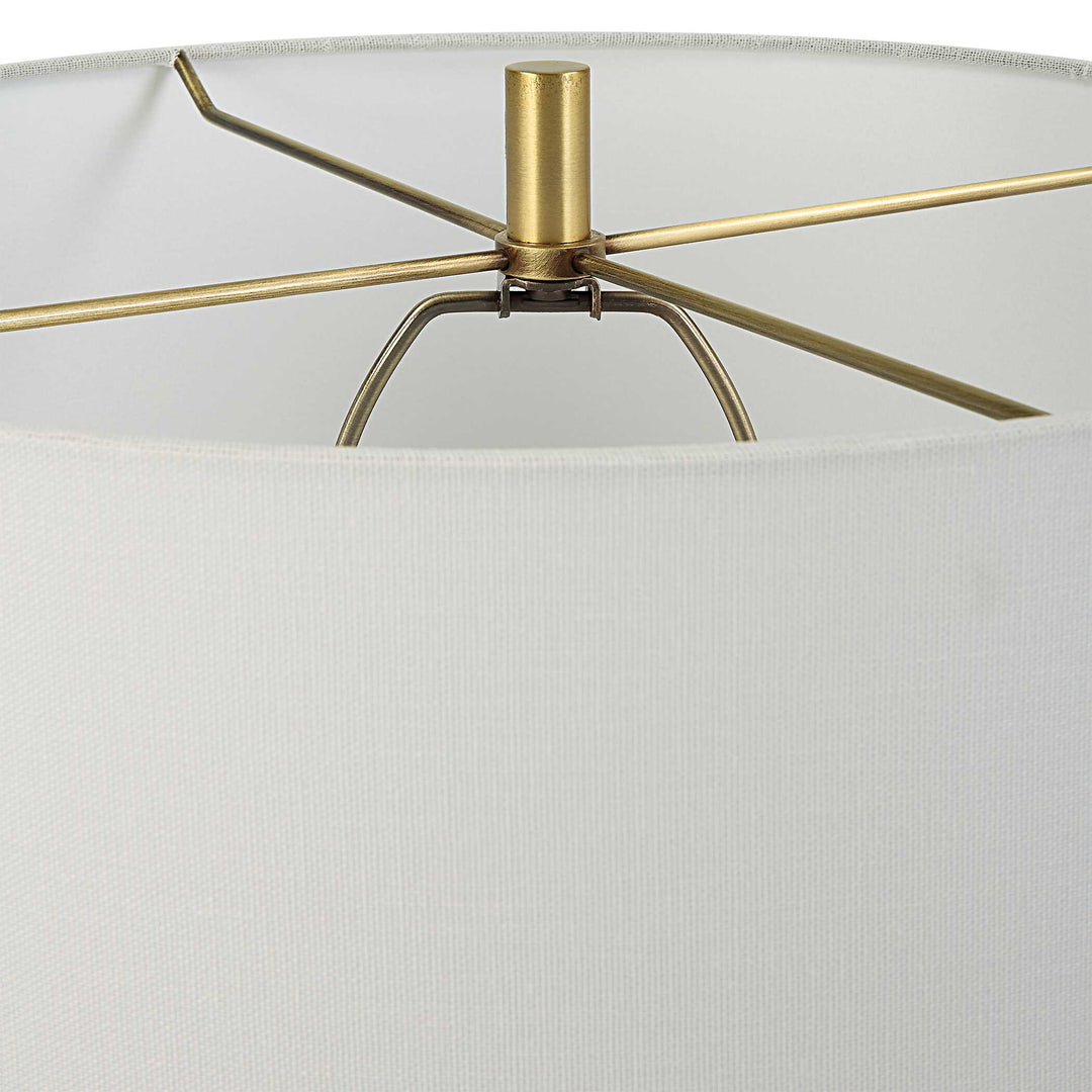 American Home Furniture Uttermost Galeno Emerald Green Table Lamp
